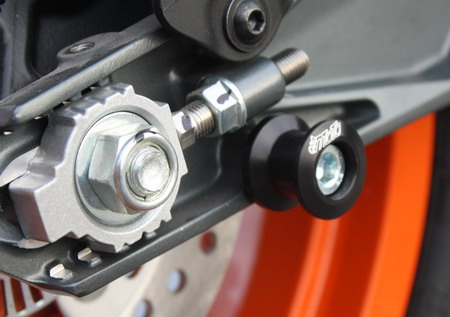 KTM 2014 RC125 / 200 ﾌﾚｰﾑｽﾗｲﾀﾞｰ ｱｸｽﾙｽﾗｲﾀﾞｰ